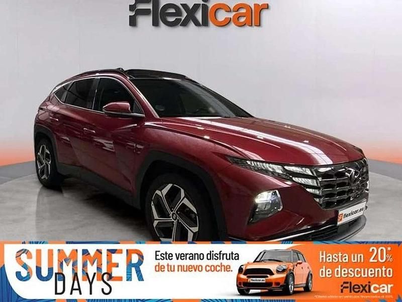 Rojo Usado 2021 Hyundai Tucson SUV | 20.090 € (Buen precio) - Imagen 1/4