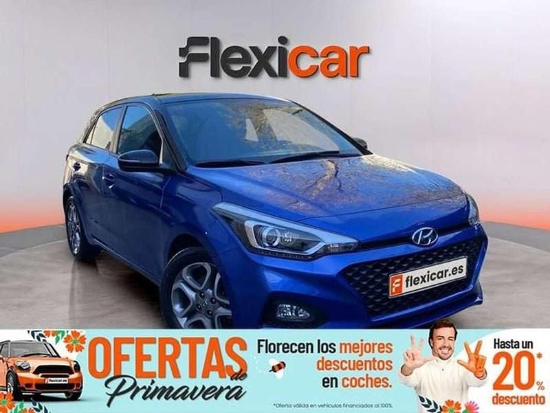 Usado Hyundai i20 100 CV (73 kW) 2019 Azul Utilitario