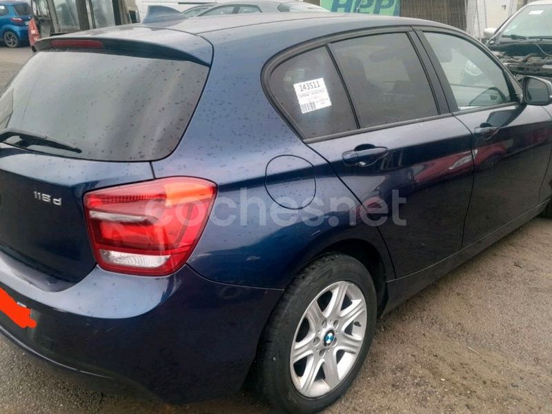 Azul Usado 2012 BMW 118 Utilitario | 8990 € (Buen precio) - Imagen 1/3