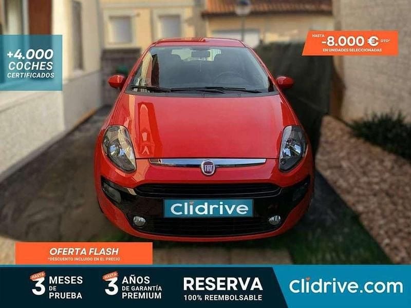 Usado Fiat Punto Evo S 68 CV (50 kW) 2011 Rojo Utilitario