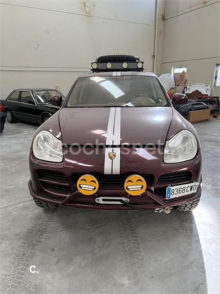 Usado Porsche Cayenne 290 CV (213 kW) 2008 Granate SUV