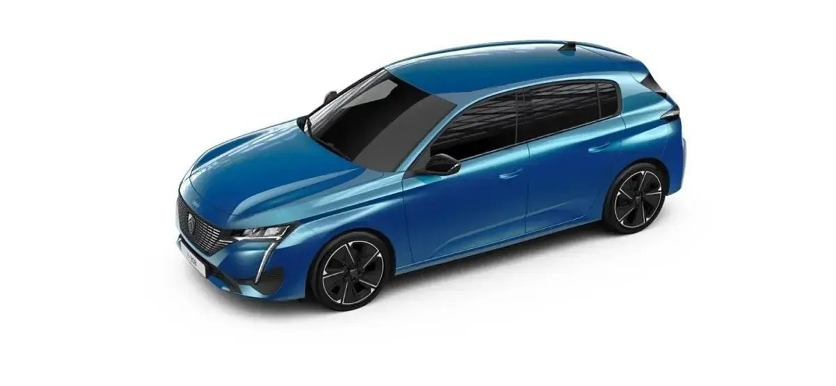 Nuevo Peugeot e-308 Allure 114 kW (156 CV) 2025 Azul claro Utilitario