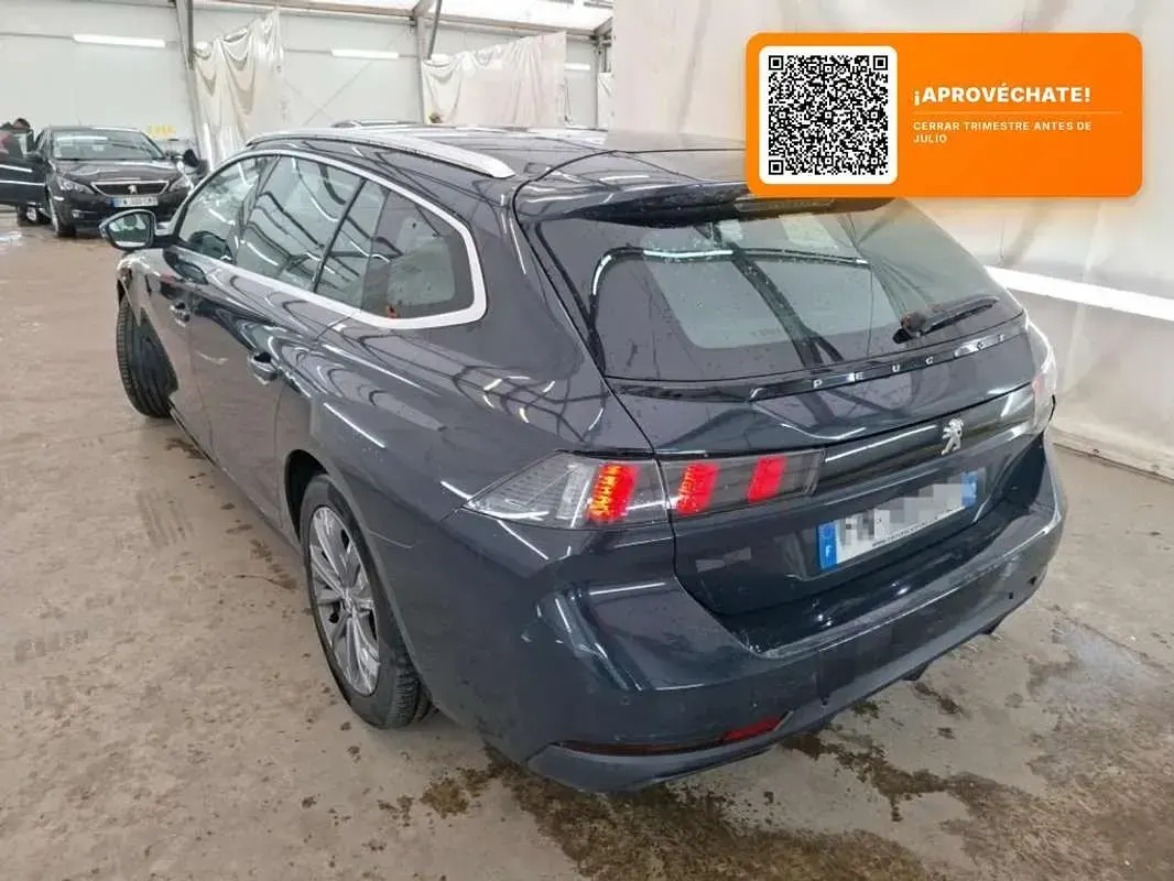 Usado Peugeot 508 SW Active 131 CV (96 kW) 2020 Gris / plata Familiar