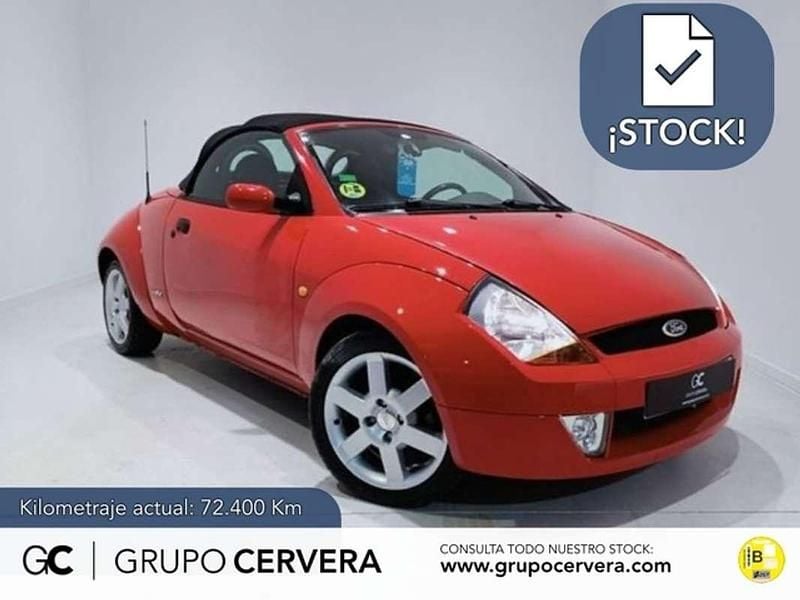 Usado Ford StreetKa 95 CV (69 kW) 2005 Rojo Descapotable