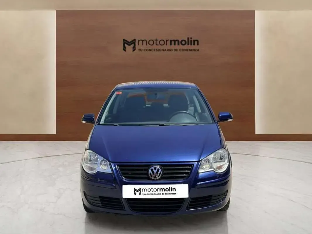 Usado VW Polo Advance 69 CV (50 kW) 2011 Azul Utilitario