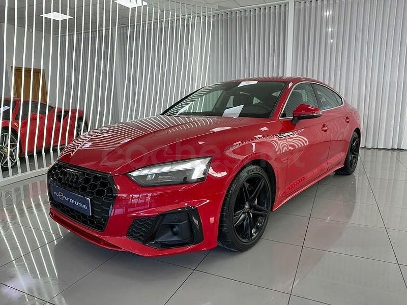 Usado Audi A5 Sportback S-Line 190 CV (139 kW) 2020 Rojo Utilitario