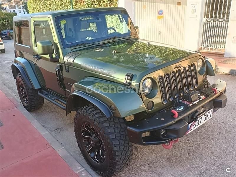 Usado Jeep Wrangler Sahara 177 CV (130 kW) 2009 Verde SUV
