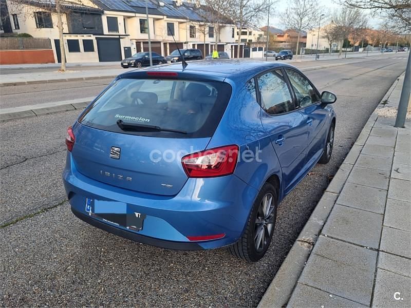 Brugt Seat Ibiza I-Tech 85 HK (62 kW) 2014 Blå Sedan