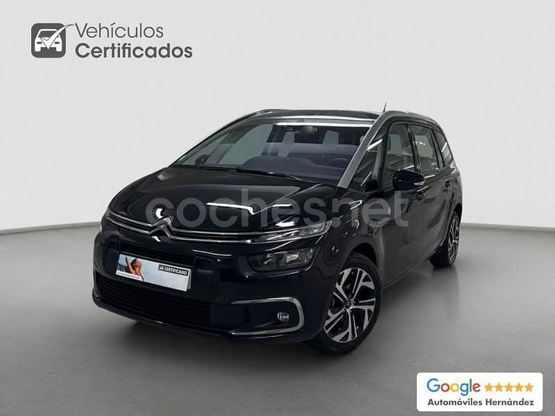 Negro Usado 2021 Citroën C4 SpaceTourer Shine Monovolumen | 18.480 € (Caro) - Imagen 1/4