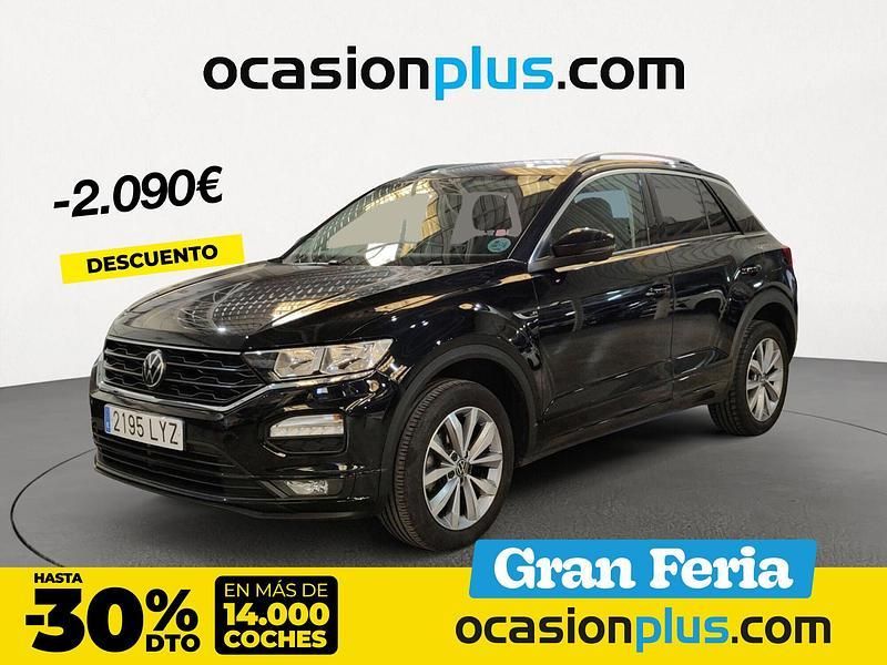 Negro Usado 2022 VW T-Roc Advance SUV | 23.000 € (Precio justo) - Imagen 1/4