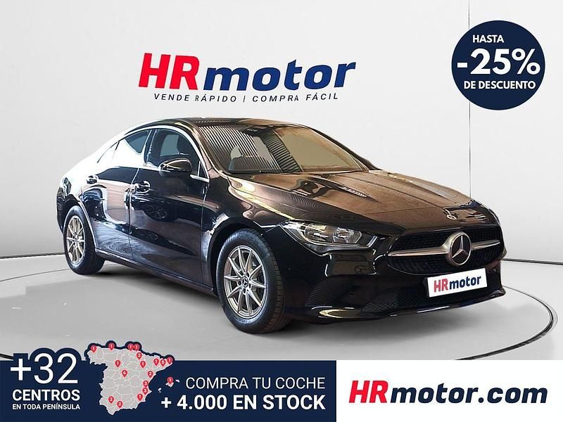 Usado Mercedes CLA180 Progressive 136 CV (100 kW) 2021 Negro Berlina