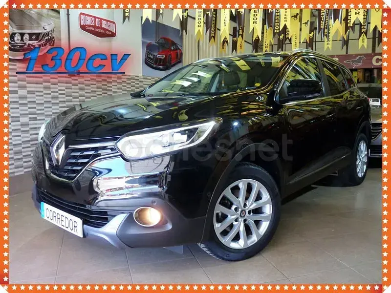 Usado Renault Kadjar Zen 130 CV (95 kW) 2018 Negro SUV
