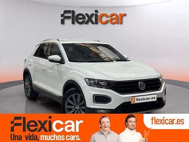Blanco Usado 2019 VW T-Roc Sportline SUV | 21.990 € (Precio justo) - Imagen 1/4