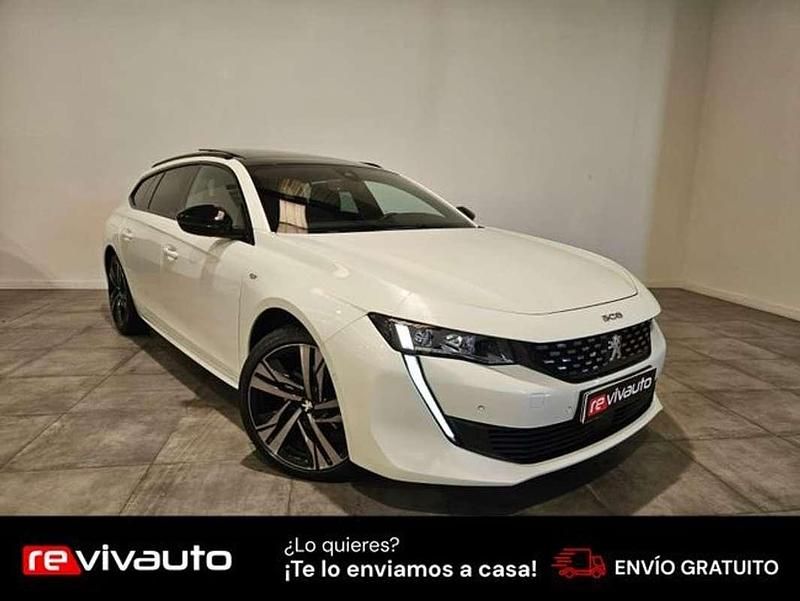 Usado Peugeot 508 SW GT 131 CV (96 kW) 2022 Blanco Familiar