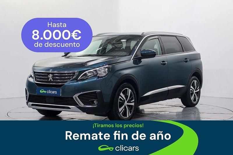 Verde Usado 2017 Peugeot 5008 Allure SUV | 13.790 € (Un poco caro) - Imagen 1/4