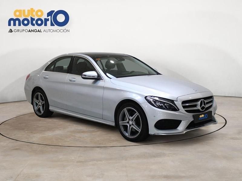 Usado Mercedes C220 170 CV (125 kW) 2017 Gris Berlina