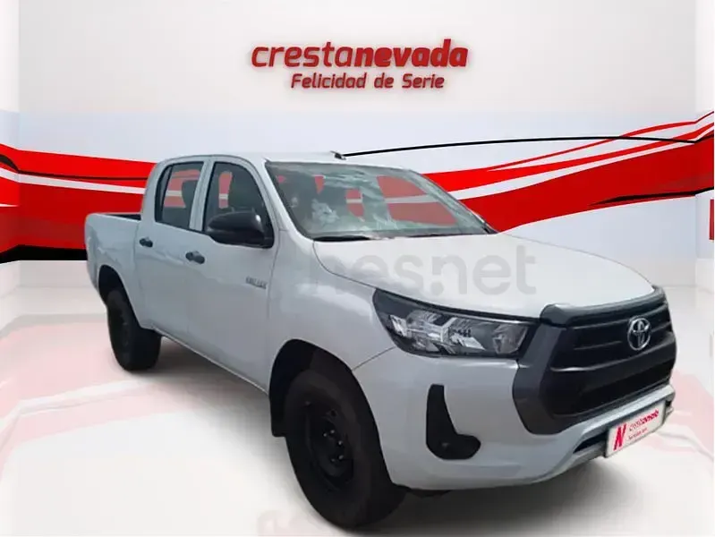 Usado Toyota HiLux 150 CV (110 kW) 2021 Blanco Pickup/Camioneta