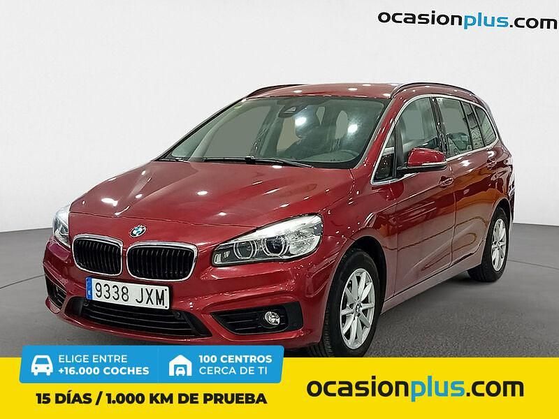 Rojo Usado 2017 BMW 218 Gran Tourer Monovolumen | 17.300 € (Precio justo) - Imagen 1/4