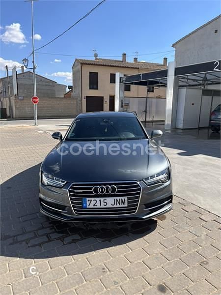 Usado Audi A7 Sportback S-Line 272 CV (200 kW) 2016 Gris / plata Utilitario