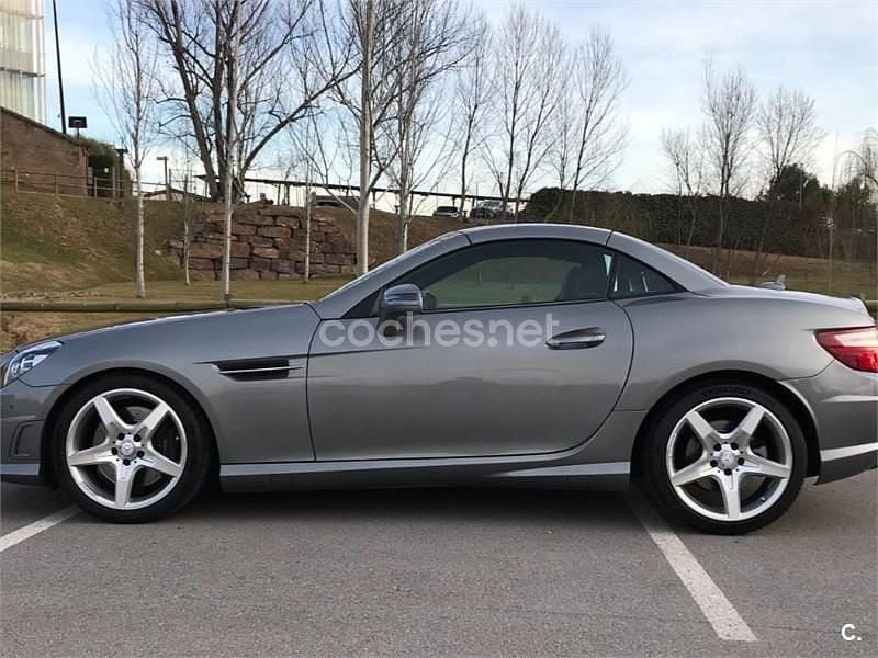 Gris / plata Usado 2011 Mercedes SLK200 Descapotable | 17.900 € (Precio justo) - Imagen 1/4