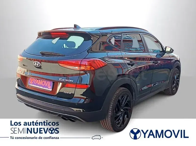 Usado Hyundai Tucson N Line 136 CV (100 kW) 2019 Negro SUV