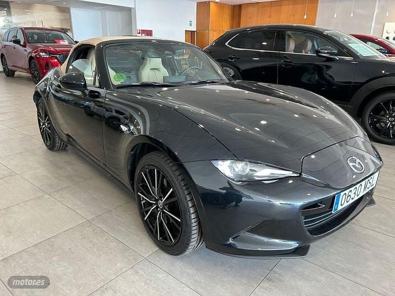 Negro Usado 2024 Mazda MX5 Kazari Descapotable | 35.500 € (Caro) - Imagen 1/4
