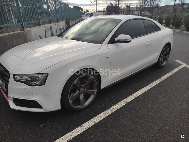 Usado Audi A5 S-Line 245 CV (180 kW) 2014 Blanco Coupe
