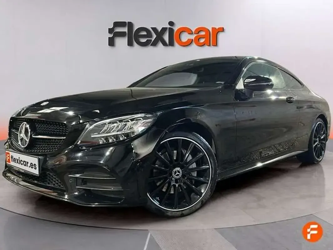Usado Mercedes C200 184 CV (135 kW) 2022 Negro Coupe