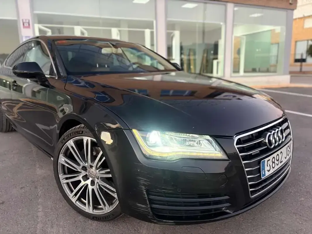 Usado Audi A7 Sportback 245 CV (180 kW) 2011 Negro Utilitario