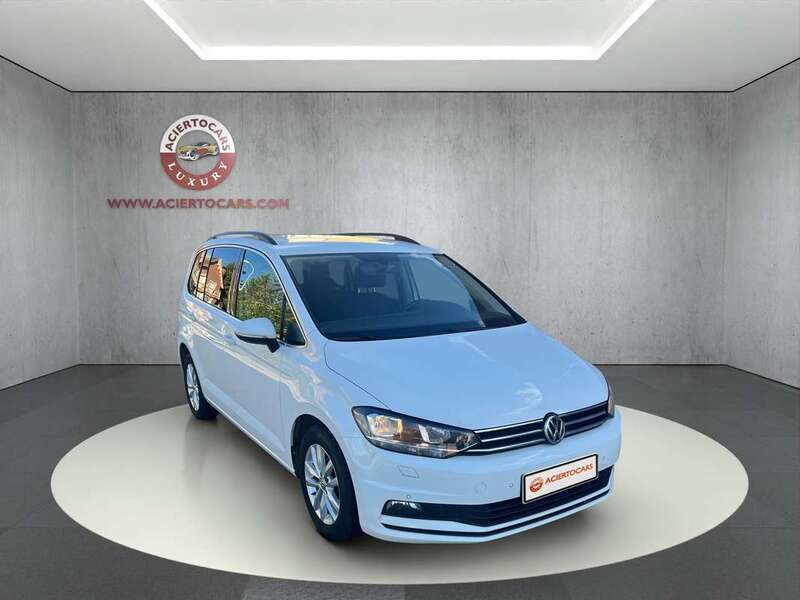Blanco Usado 2020 VW Touran Advance Monovolumen | 19.490 € (Super precio) - Imagen 1/4