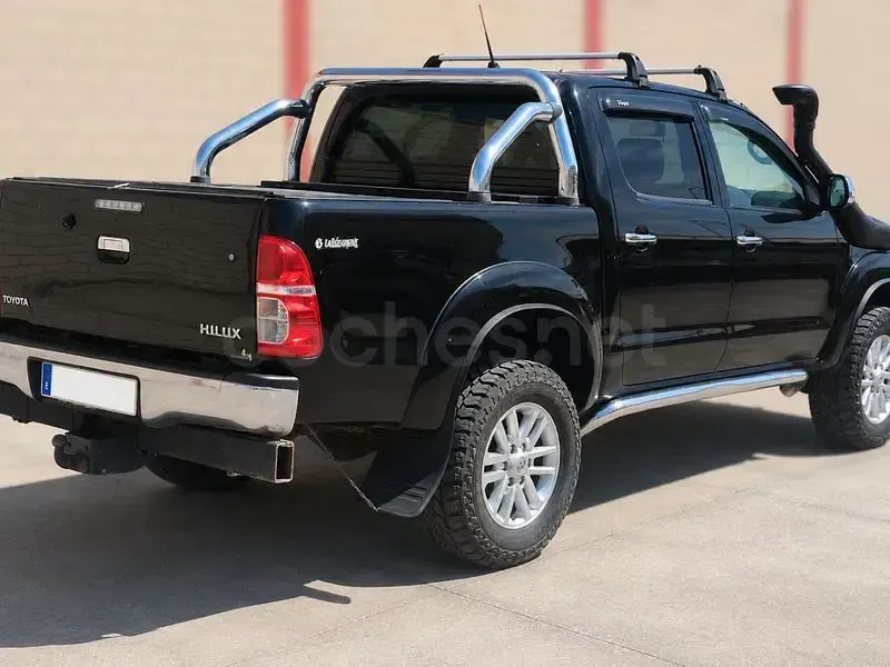 Usado Toyota HiLux 171 CV (125 kW) 2012 Negro Pickup/Camioneta