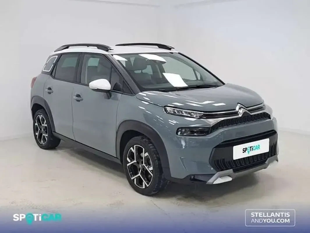 Usado Citroën C3 Aircross PureTech 131 CV (96 kW) 2022 Verde SUV