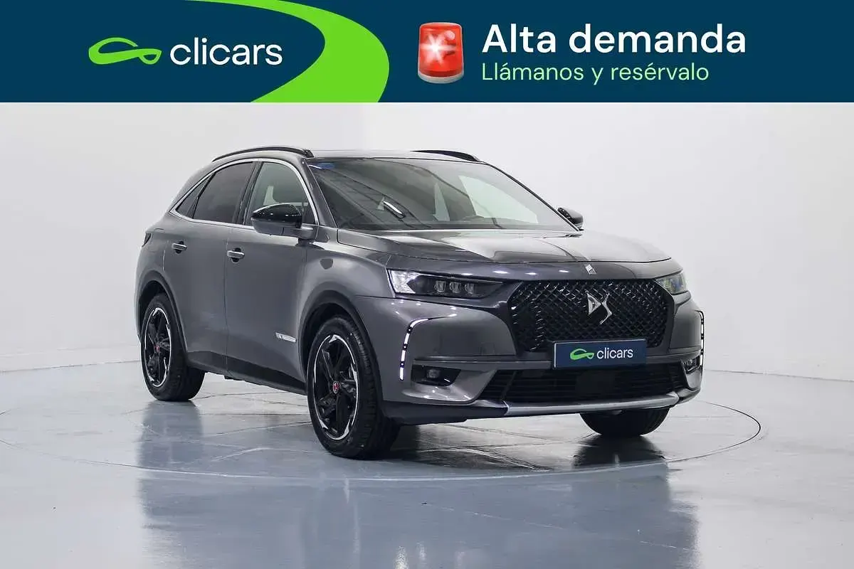 Usado DS Automobiles DS7 Crossback Performance 200 CV (147 kW) 2021 Gris SUV