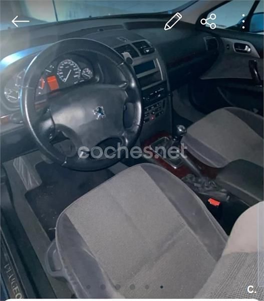 Usado Peugeot 407 136 CV (100 kW) 2005 Azul Berlina