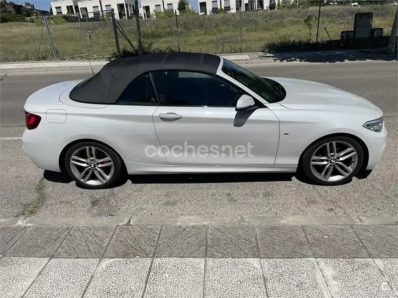 Usado BMW 218 M Sport 136 CV (100 kW) 2016 Blanco Descapotable