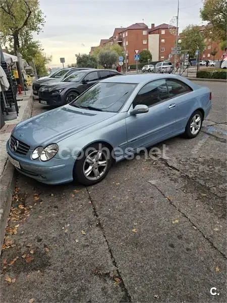 Occasion Mercedes CLK240 Avantgarde 170 PK (125 kW) 2002 Blauw Coupé