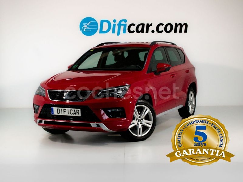 Rojo Usado 2018 Seat Ateca FR SUV | 22.990 € (Precio justo) - Imagen 1/4