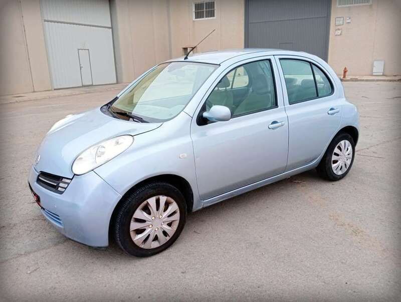 Plateado Usado 2005 Nissan Micra Acenta Utilitario | 4800 € (Precio justo) - Imagen 1/4