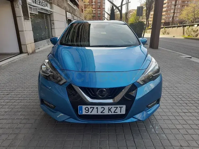 Usado Nissan Micra Acenta 100 CV (73 kW) 2019 Azul Utilitario