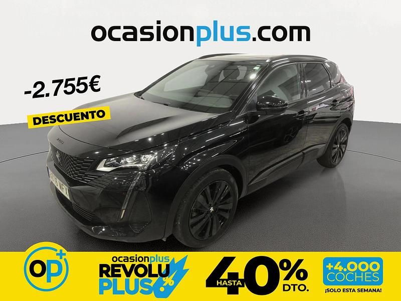Usado Peugeot 3008 GT 130 CV (95 kW) 2023 Negro SUV