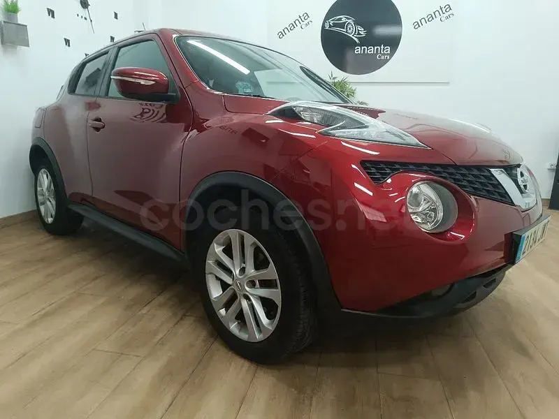 Usado Nissan Juke N-Connecta 115 CV (84 kW) 2017 Granate SUV