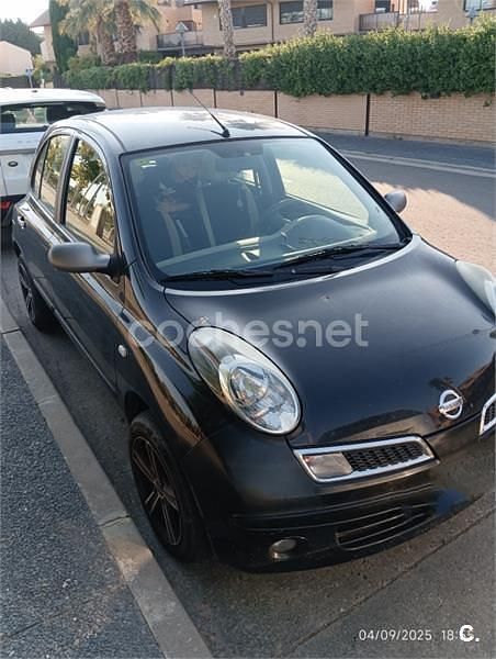 Negro Usado 2009 Nissan Micra Utilitario | 4500 € (Precio justo) - Imagen 1/4