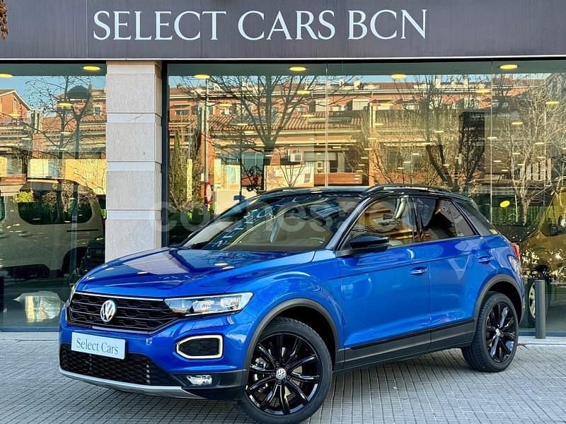 Azul Usado 2020 VW T-Roc Sportline SUV | 23.500 € (Precio justo) - Imagen 1/4
