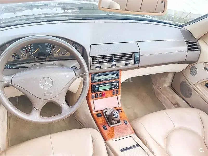 Usado Mercedes SL280 193 CV (141 kW) 1999 Azul Descapotable