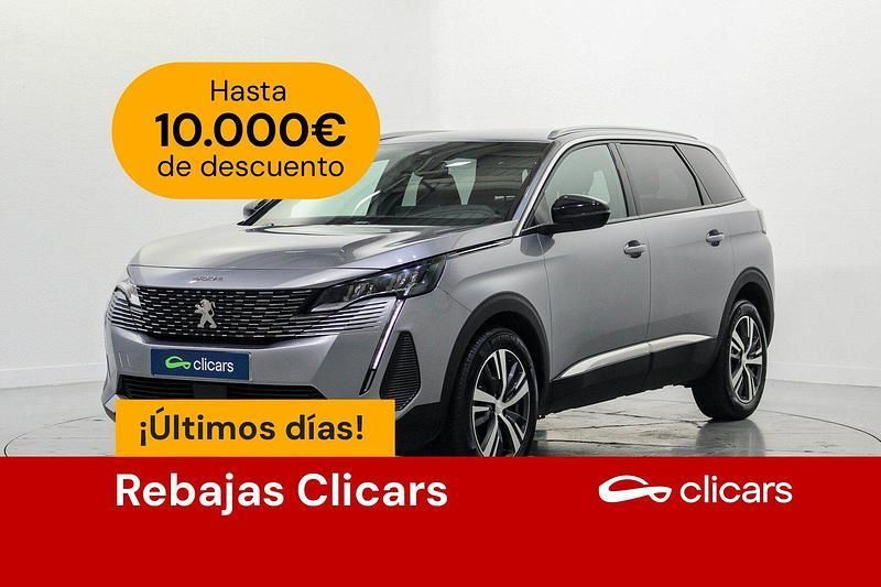 Gris / plata Usado 2024 Peugeot 5008 Allure Monovolumen | 23.490 € (Precio justo) - Imagen 1/4