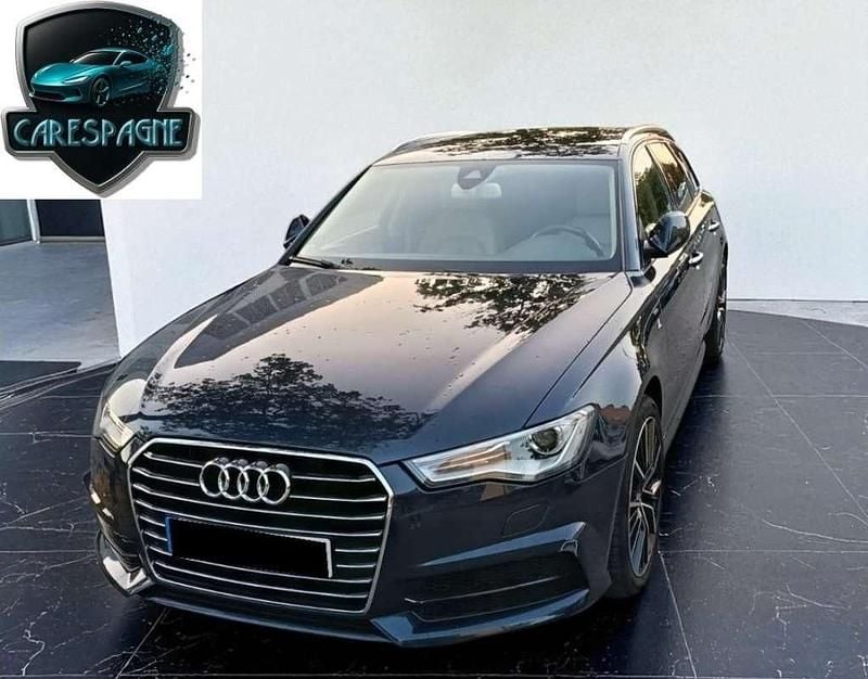 Azul Usado 2017 Audi A6 Familiar | 17.990 € (Buen precio) - Imagen 1/4