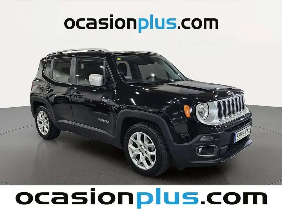 Usado Jeep Renegade Limited 120 CV (88 kW) 2018 Negro SUV