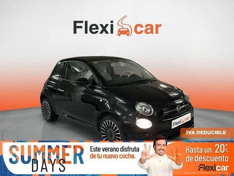 Negro Usado 2018 Fiat 500 Lounge Utilitario | 7590 € (Buen precio) - Imagen 1/4