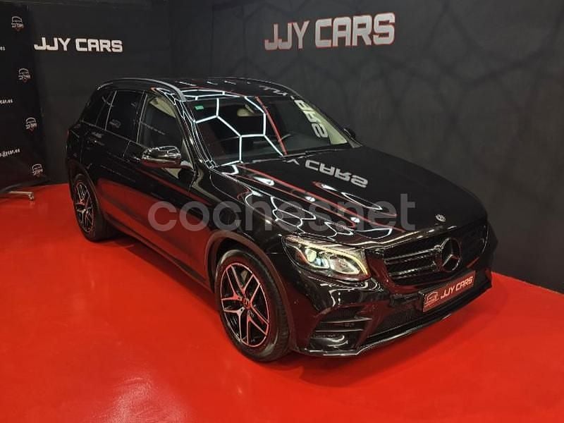 Negro Usado 2019 Mercedes GLC220 SUV | 28.500 € (Precio justo) - Imagen 1/4