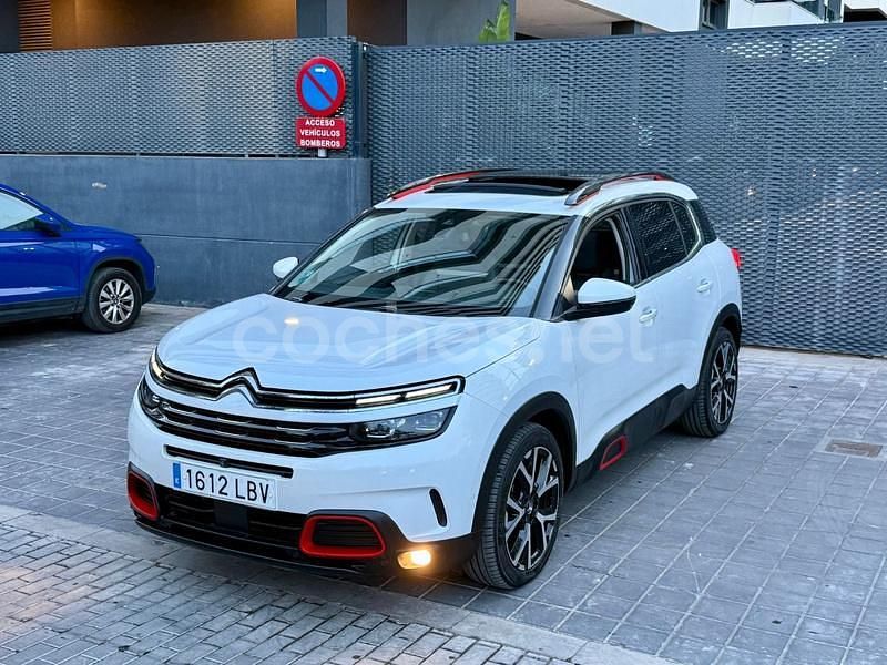 Usado Citroën C5 Aircross Shine 177 CV (130 kW) 2019 Blanco SUV